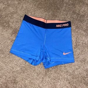 Nike Pro spandex shorts